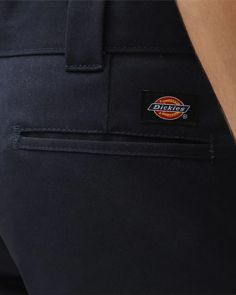 873 Slim Straight Work Trousers in Dark Navy