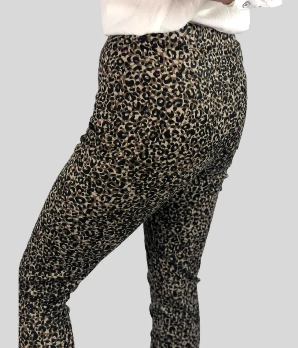 Animal Print High Waisted Jeggings