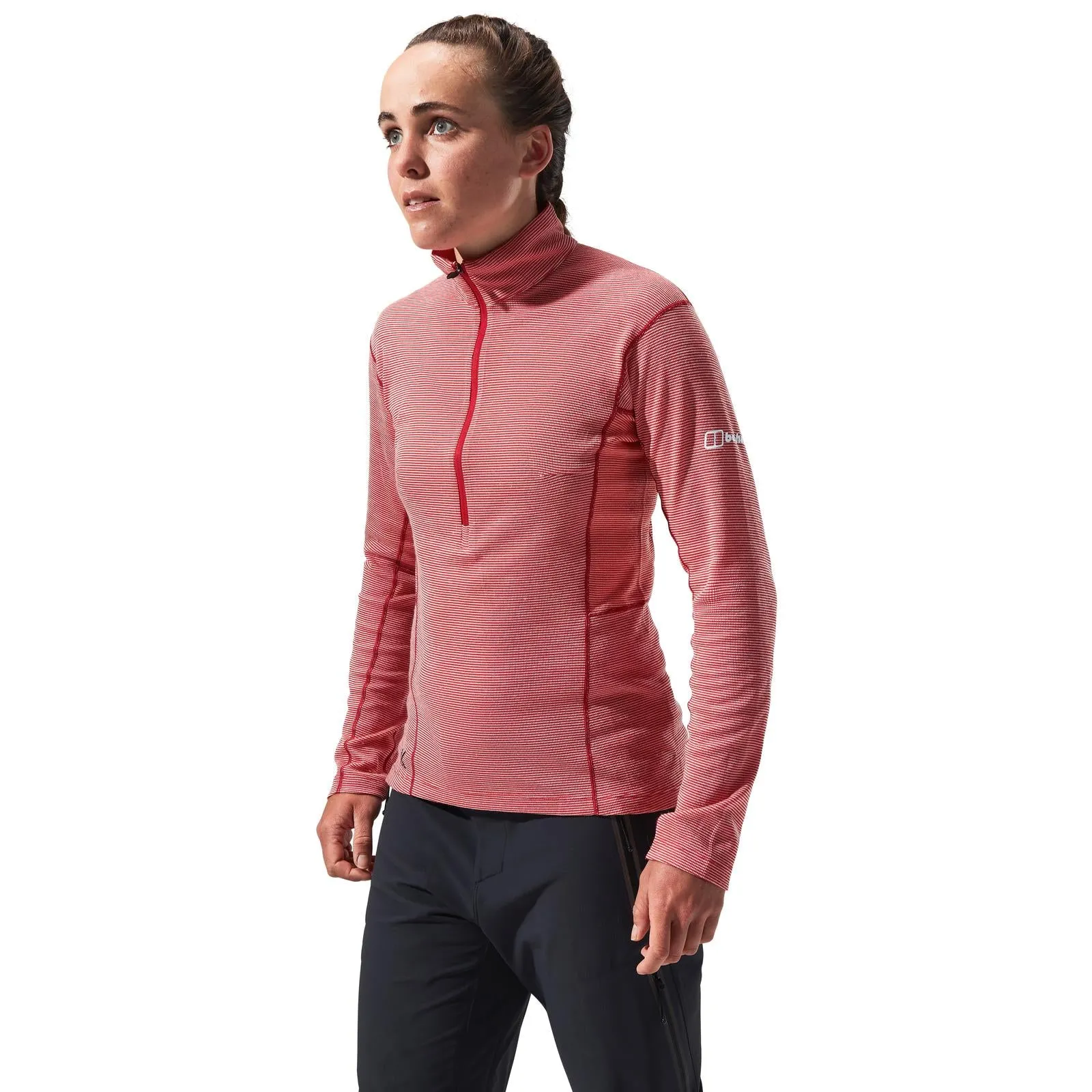 Berghaus Womens MTN Guide Long Sleeve Half Zip T-Shirt