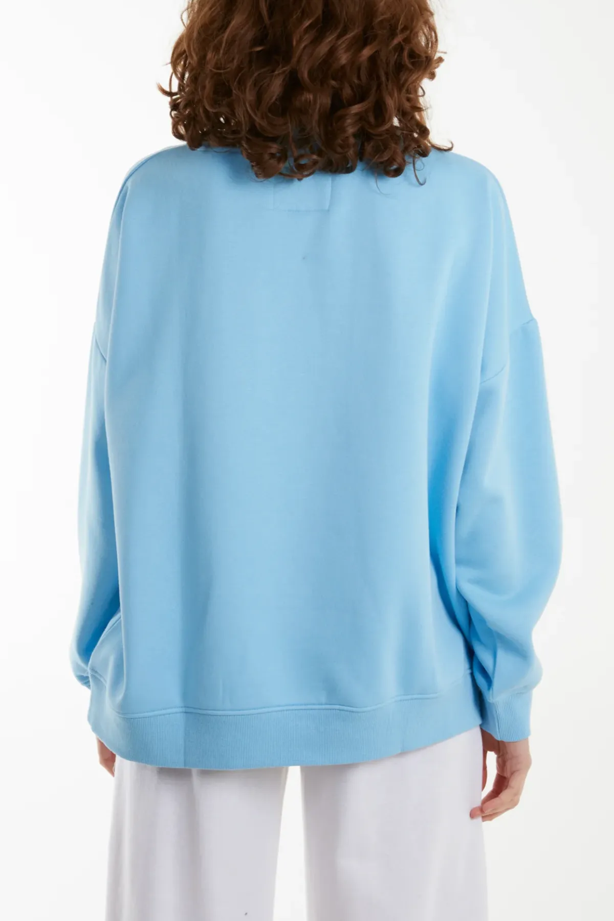 Blue Flock Love Sweatshirt