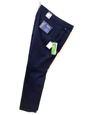 BRUHL® Parma Nanotec Summer Cotton Stretch Trousers/Navy - SS24