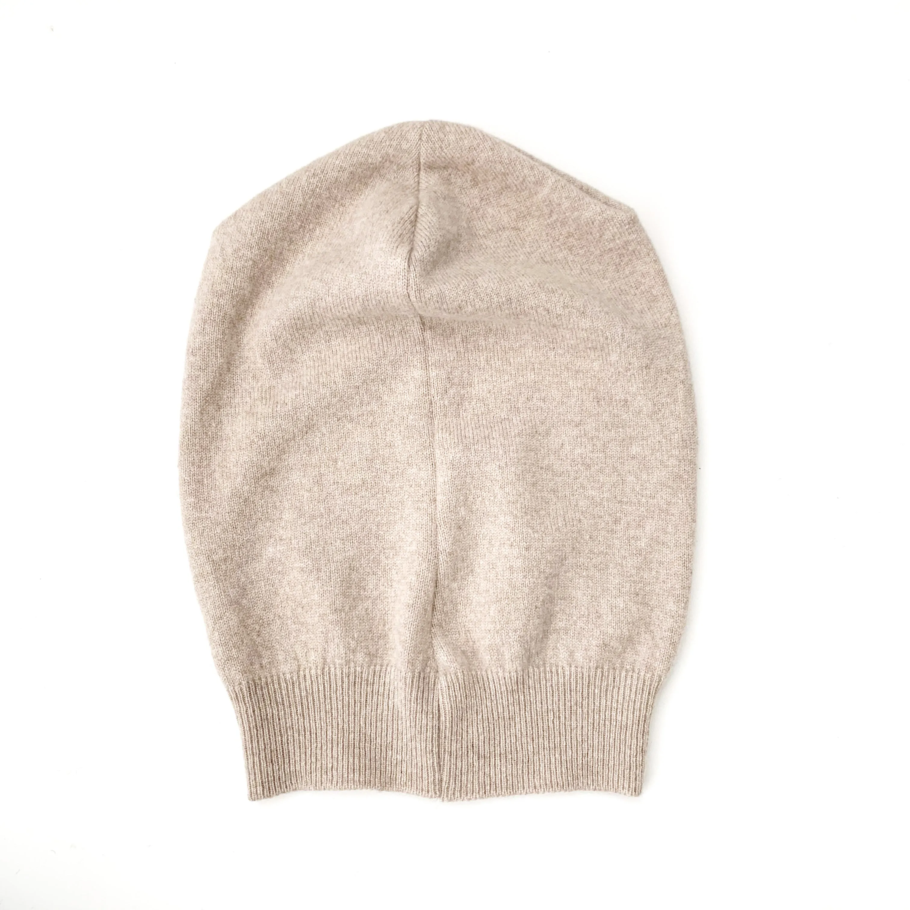 CASHMERE BEANIE | XL Khaki