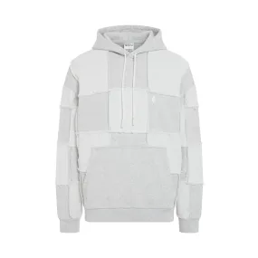 Cross Inside Out Comfy Hoodie in Melange Grey