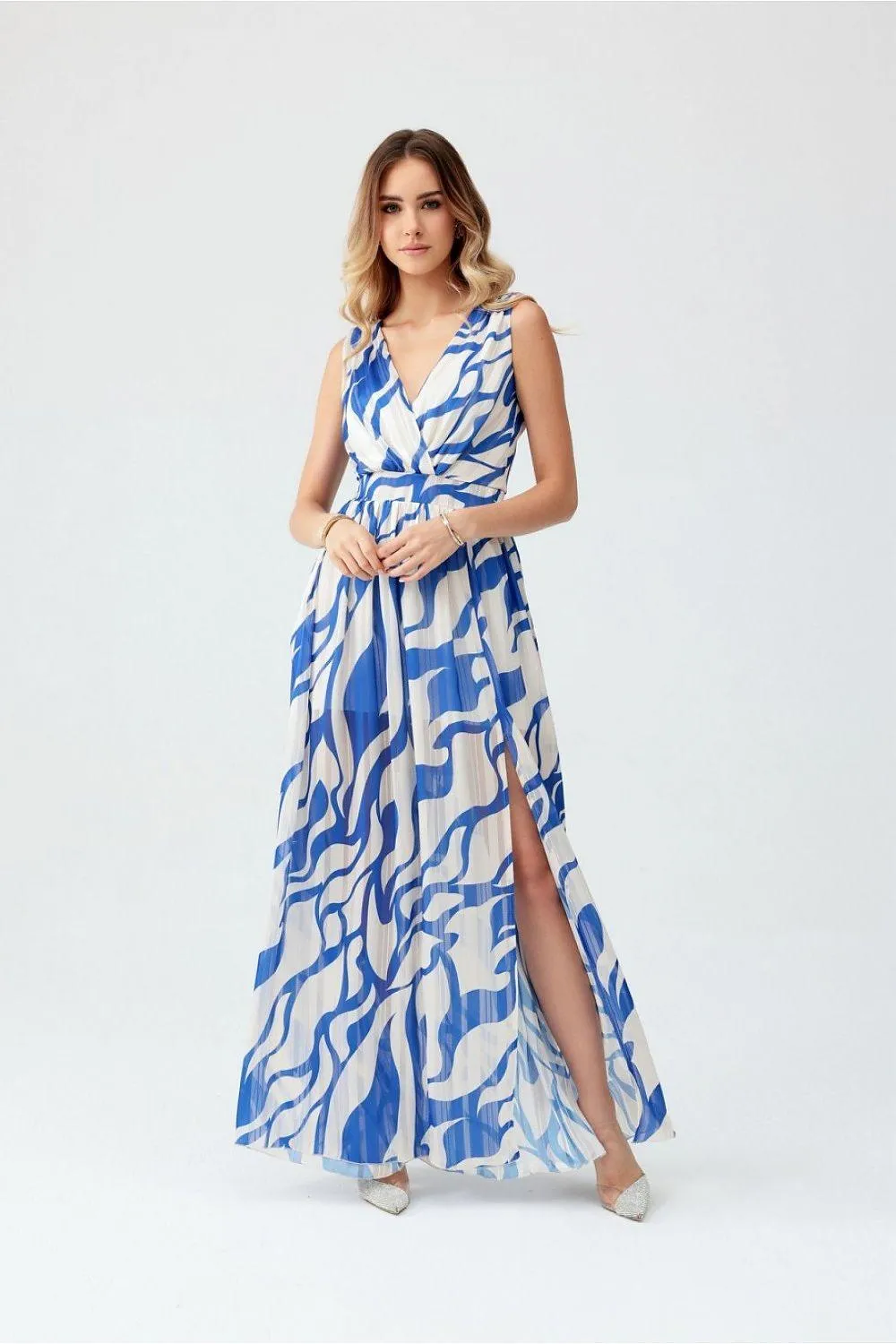 Elegant Lorena Chiffon Maxi Dress