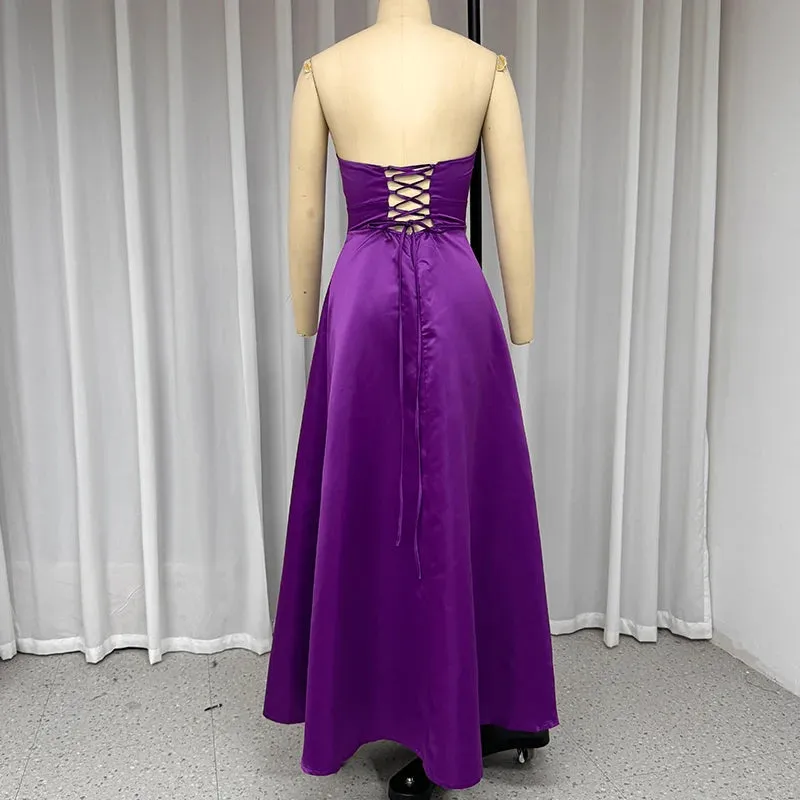 Elegant Regal Evening Gown Dress