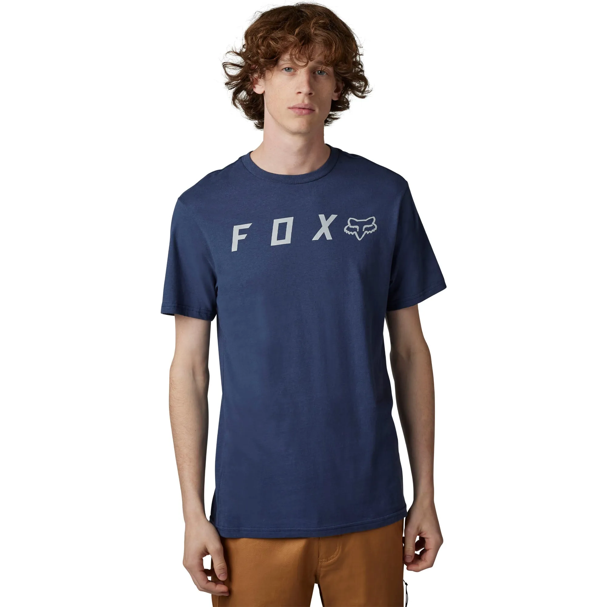 Fox Racing  Mens Absolute Short Sleeve Premium Tee T-Shirt Comfy Soft Deep Cobalt