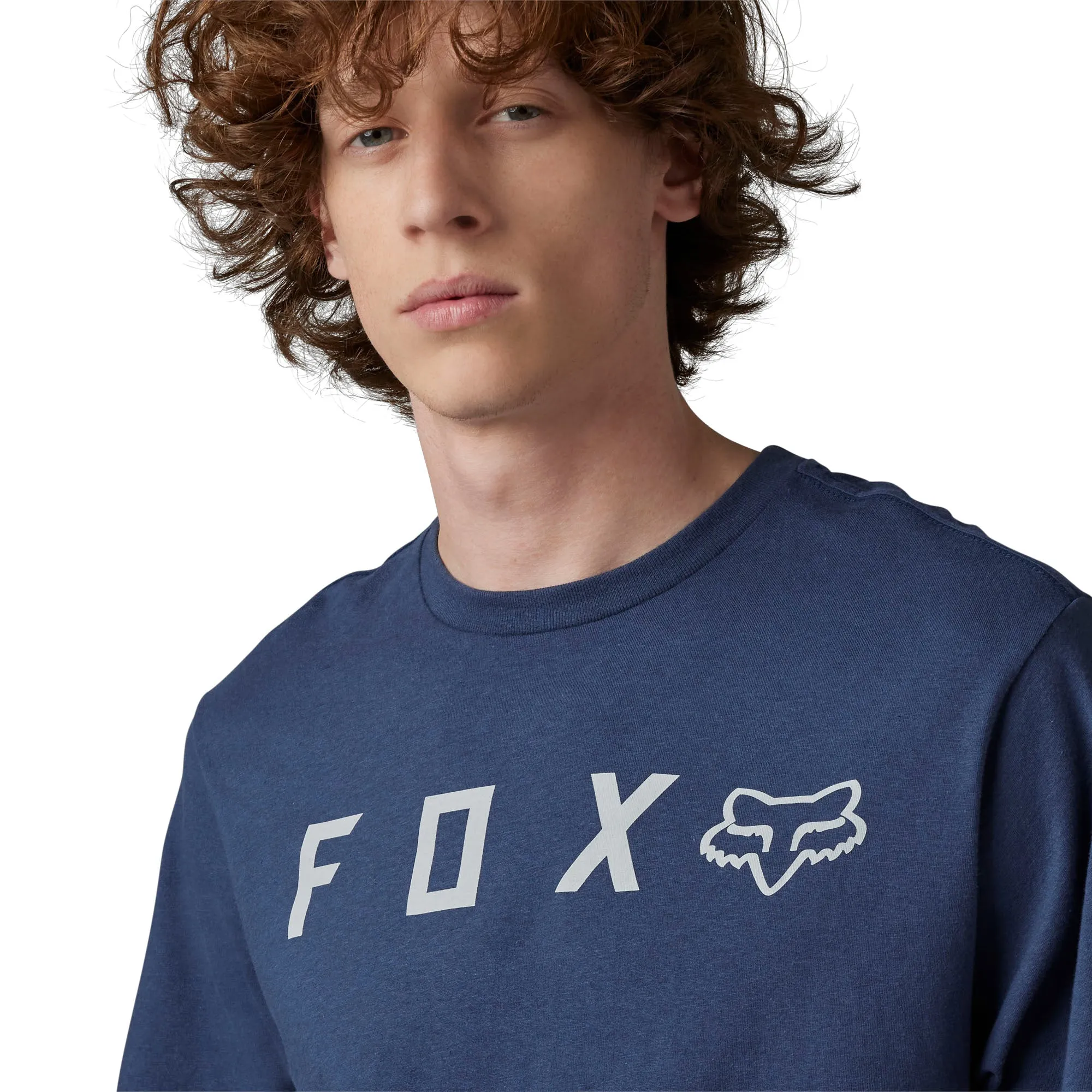 Fox Racing  Mens Absolute Short Sleeve Premium Tee T-Shirt Comfy Soft Deep Cobalt