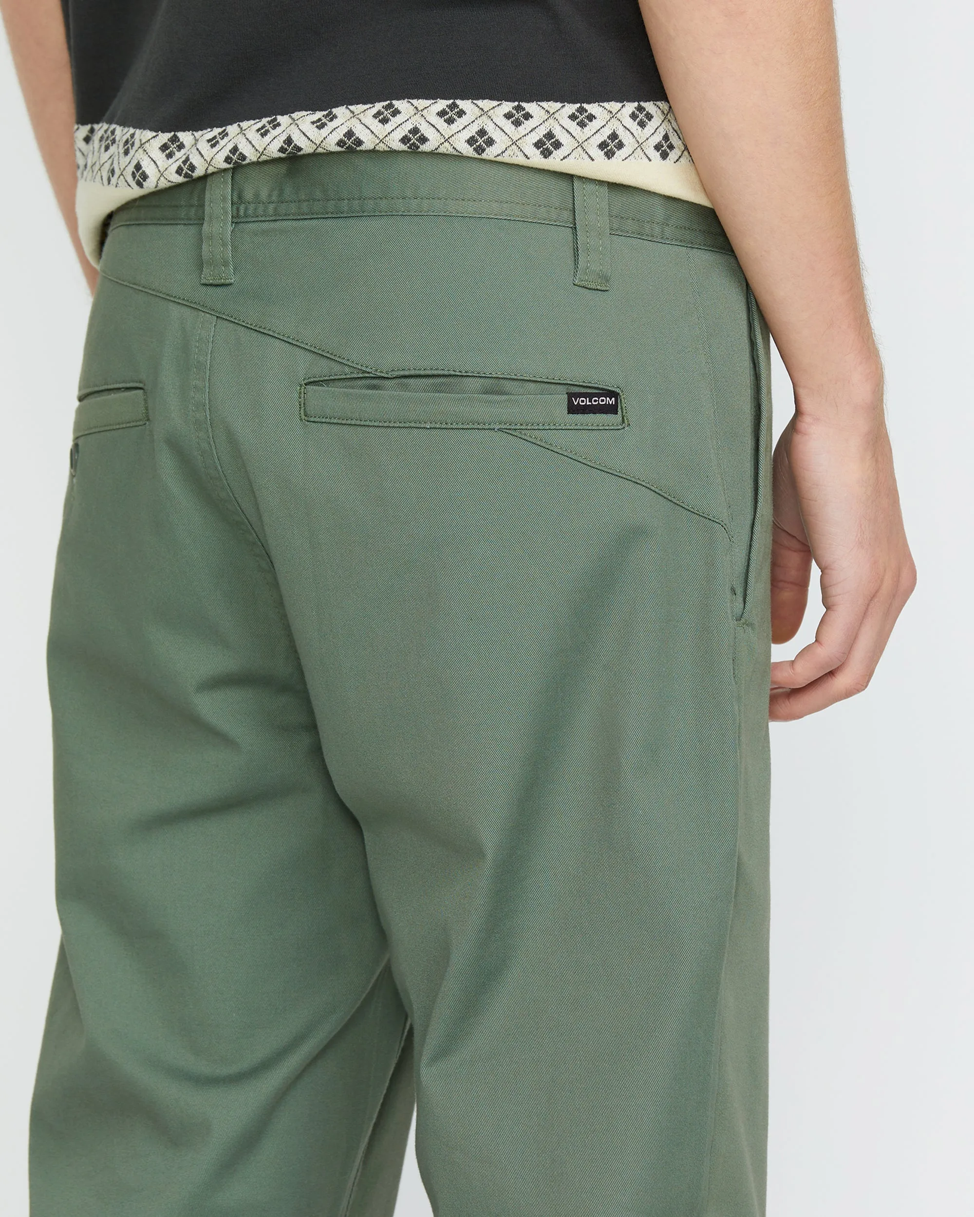 Frickin Modern Stretch Trousers - LIGHT OLIVE