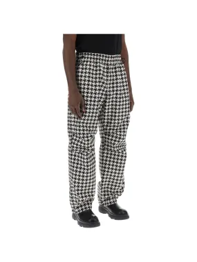 Houndstooth Cargo Trousers