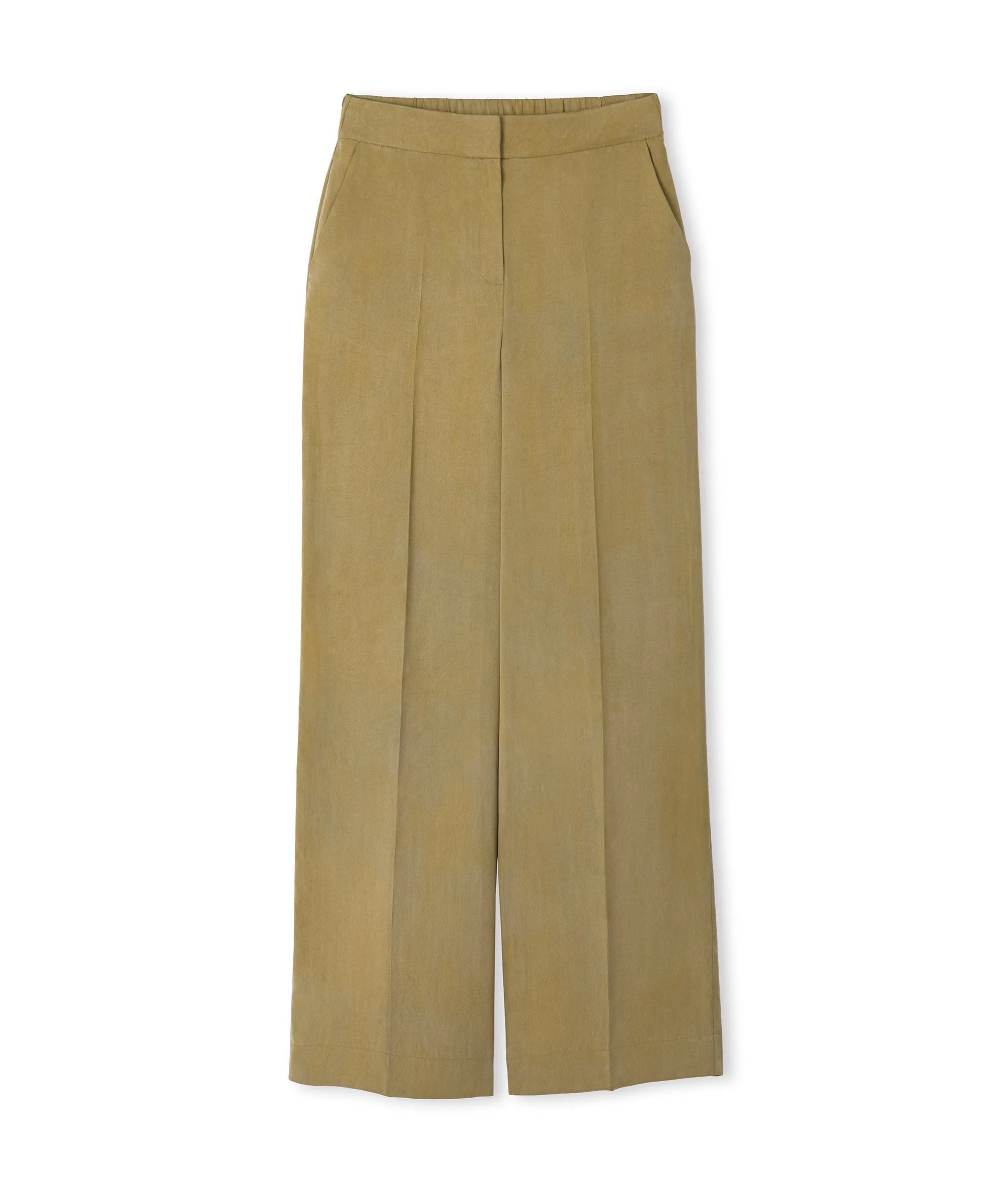 Ipekyol Wide Leg Fit Trousers Khaki