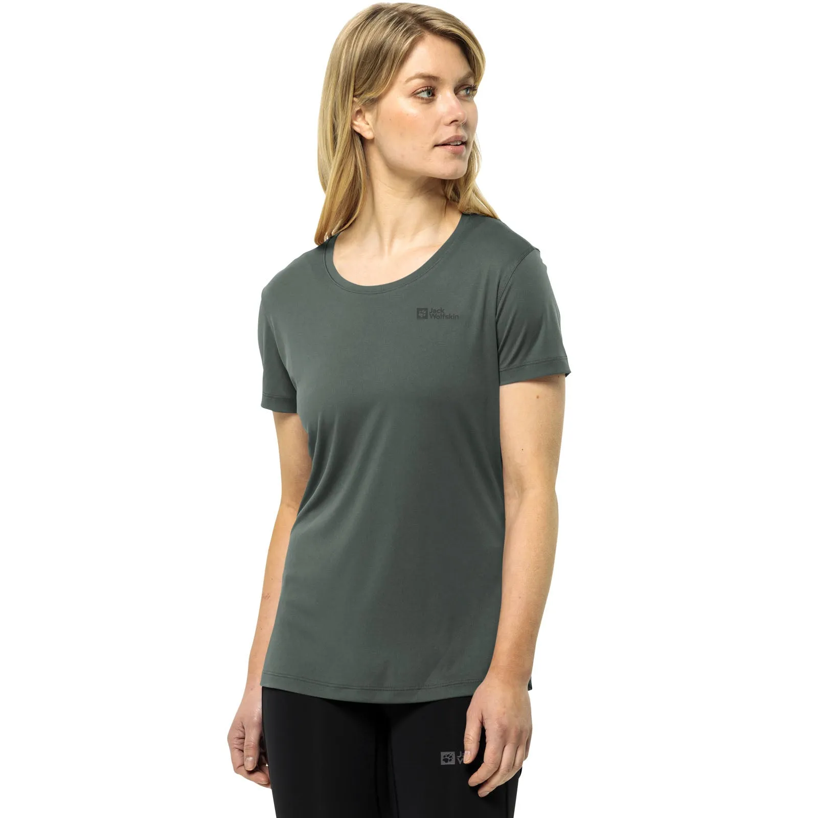 Jack Wolfskin Womens Tech Short Sleeve T-Shirt