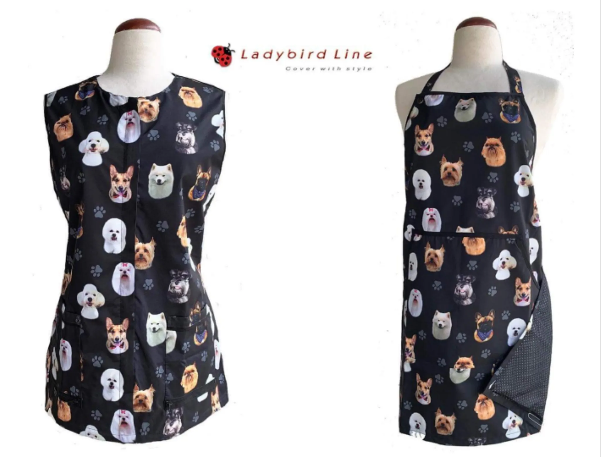 Ladybird Waterproof Bathing Vest - Dog Breeds