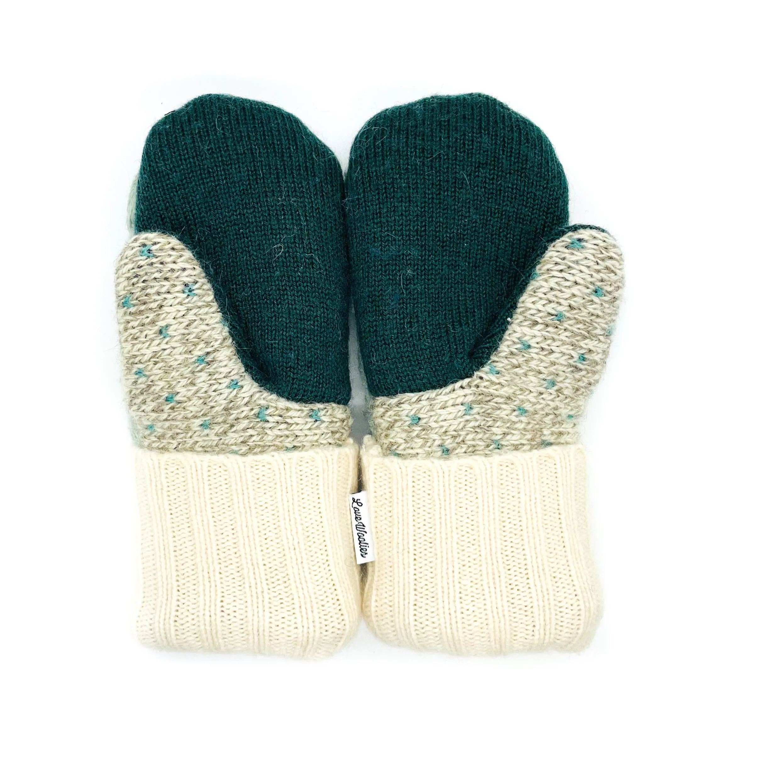 Large Kid's Wool Sweater Mittens | Heavenly Hands