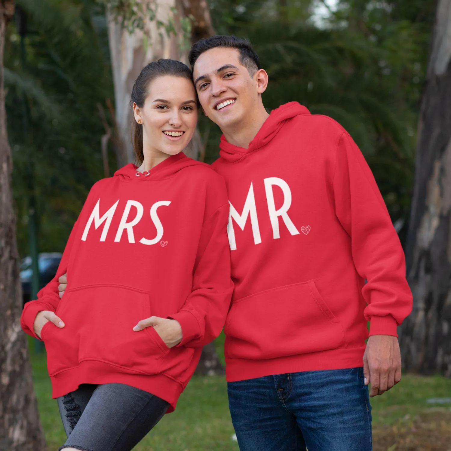 Matching Set - MR & MRS Wedding Gift for Groom & Bride, His & Hers Travel Outfits