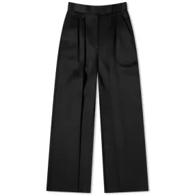 Max Mara Zinnia Scuba Wide Leg Pants, black