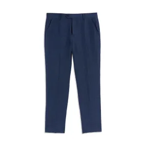 Men Mps-Jeademt-Debonair Plain Modern Fit Suit Trouser - Navy