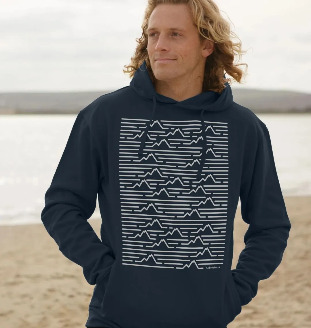 Men's Mountain Range Organic Pullover Hoodie