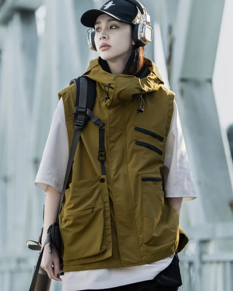 Outdoor Functional Detachable Pocket Vest