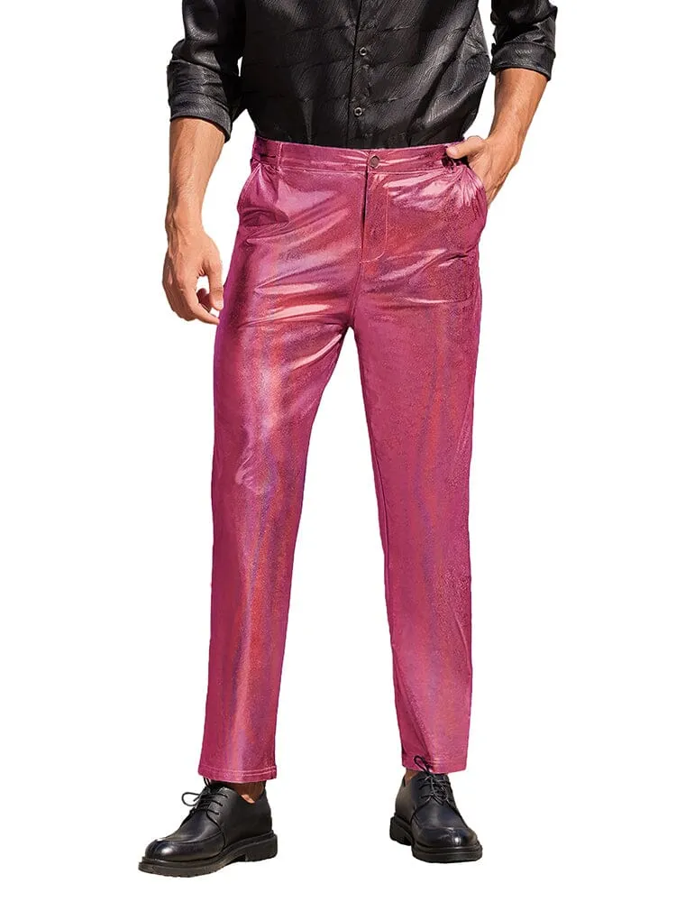 Stylish Metallic Shiny Pants