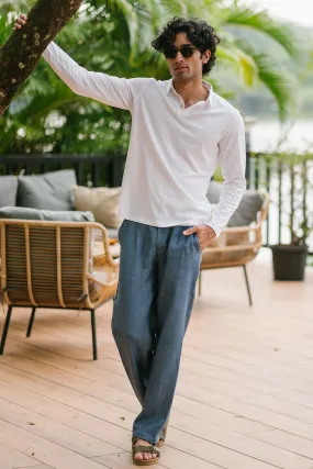 The Heavy Linen Pleated Trousers