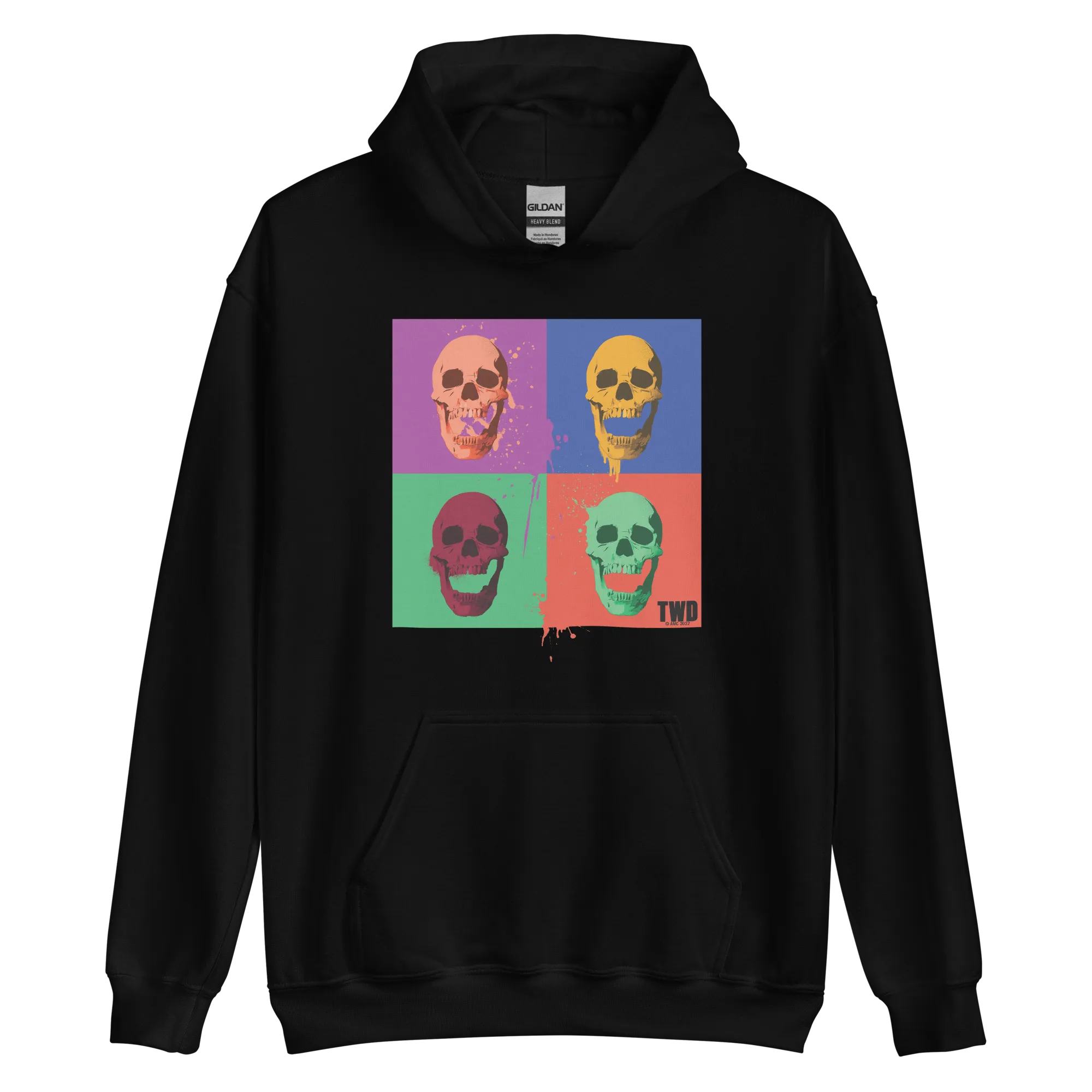 The Walking Dead Skull Pop Hooded Sweatshirt