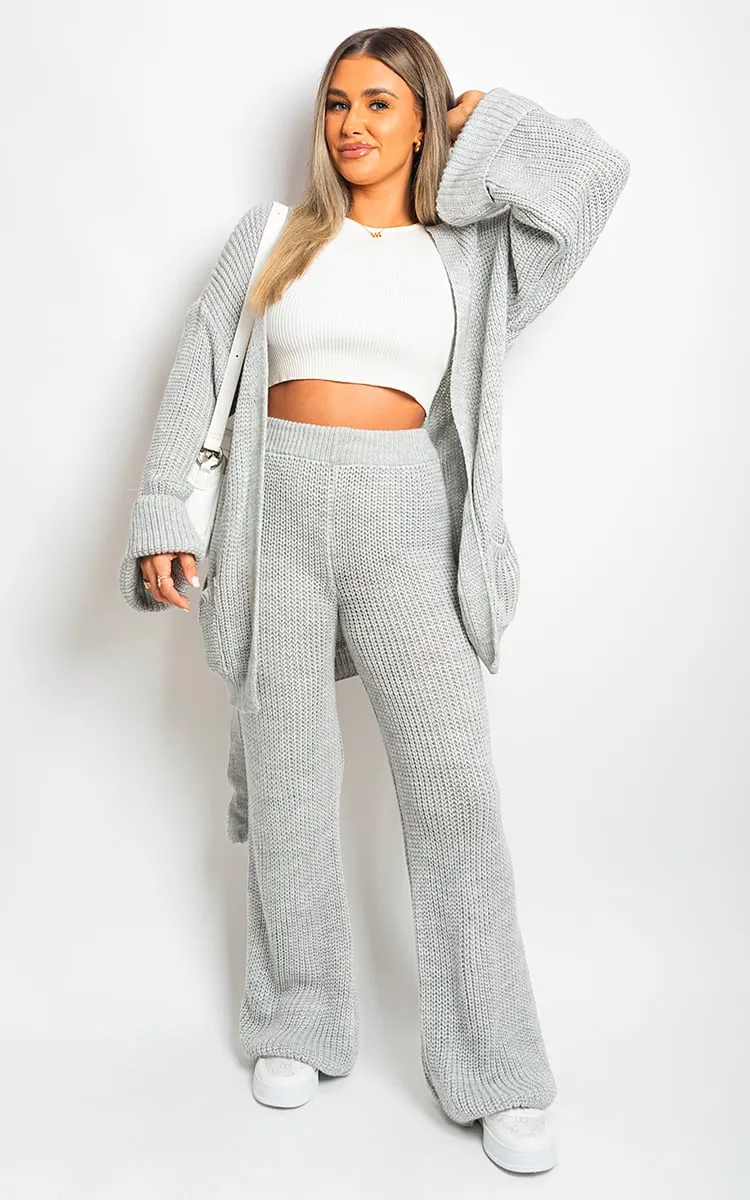 Thea Belted Pocket Knit Co-ord Set