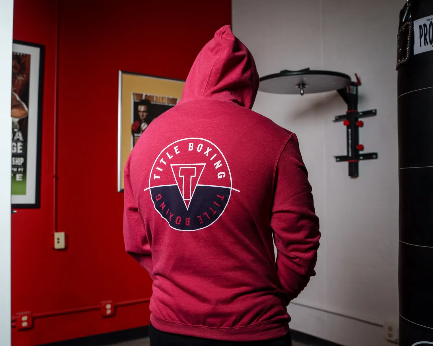 TITLE Boxing Crosshair Hoodie