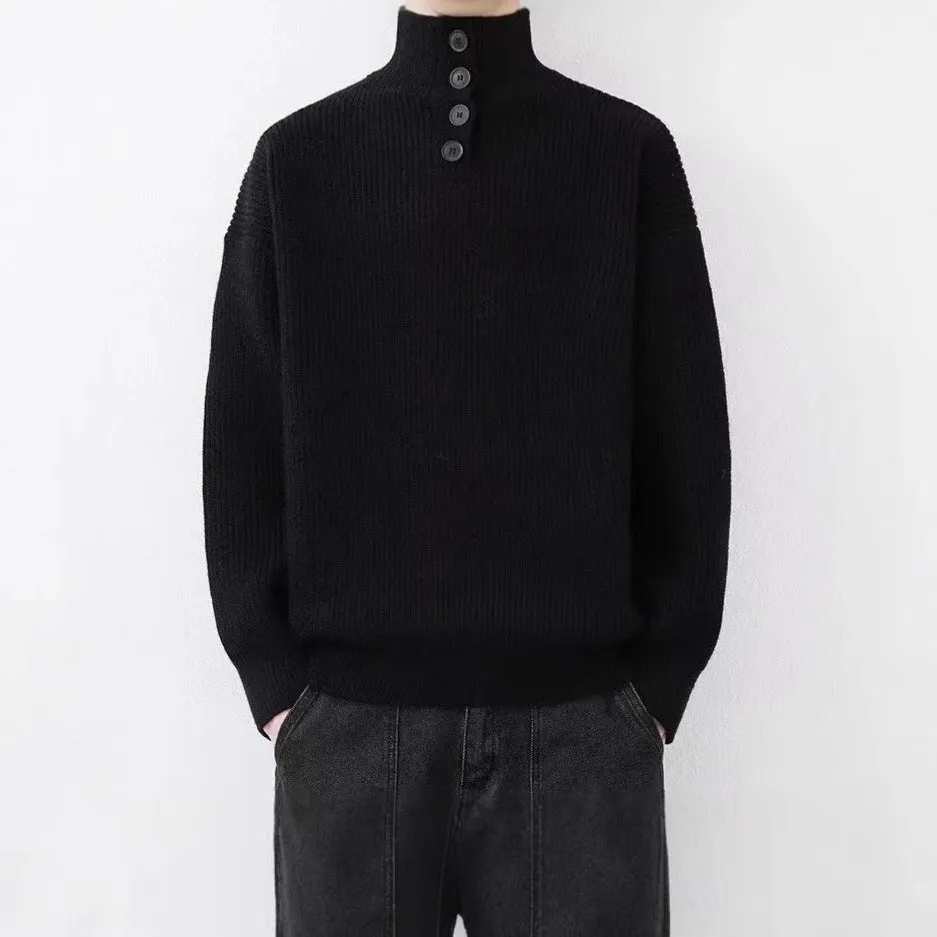 Turtleneck Autumn And Winter Sweater For Men