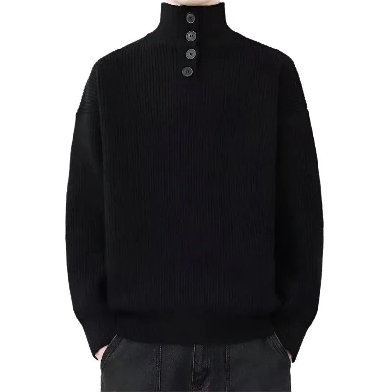 Turtleneck Autumn And Winter Sweater For Men