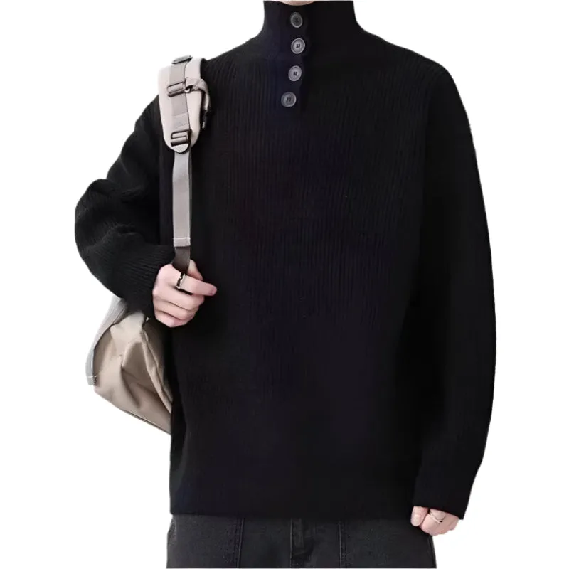 Turtleneck Autumn And Winter Sweater For Men