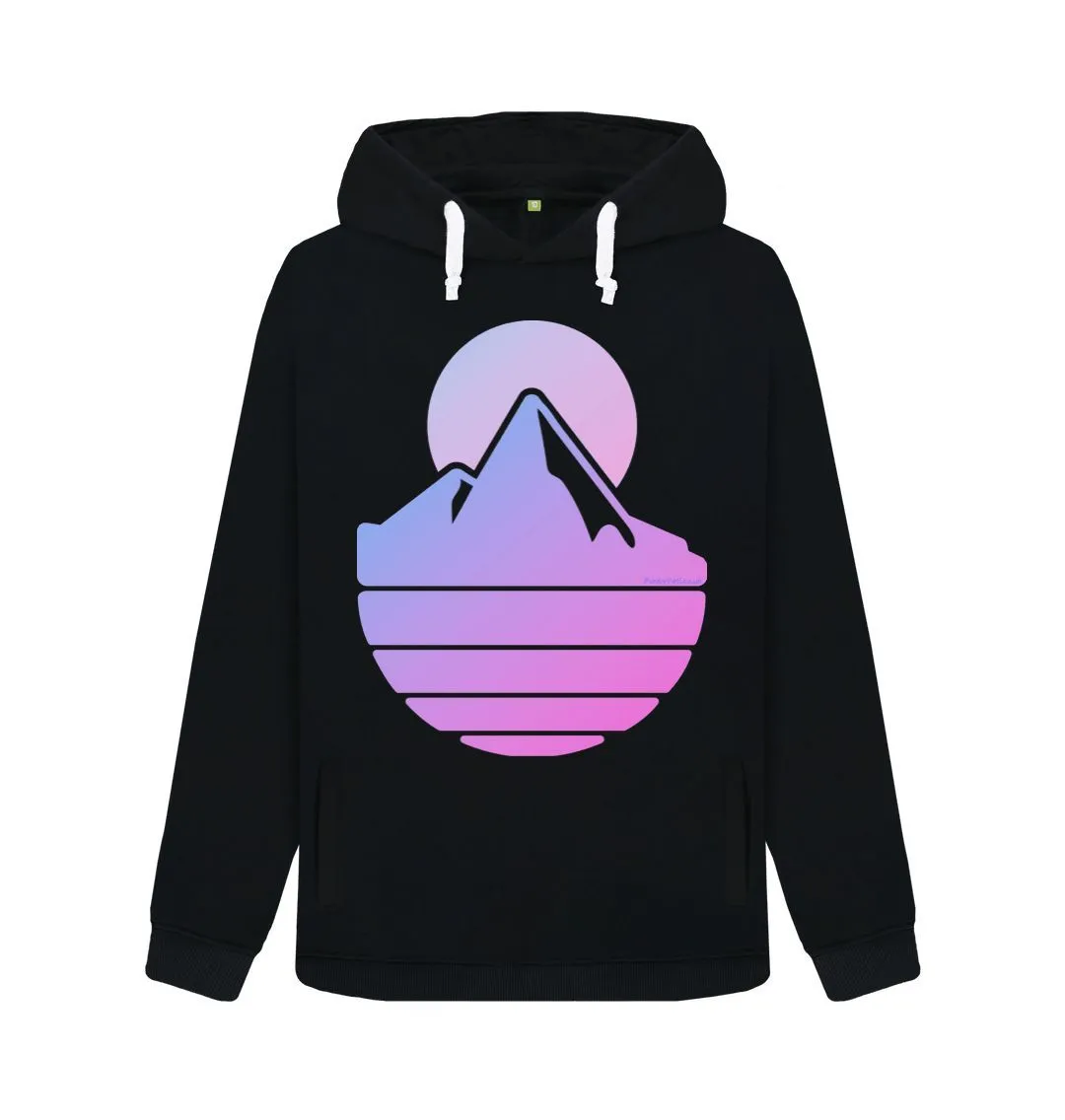 Women's Majestic Mountain Organic Pullover Hoodie