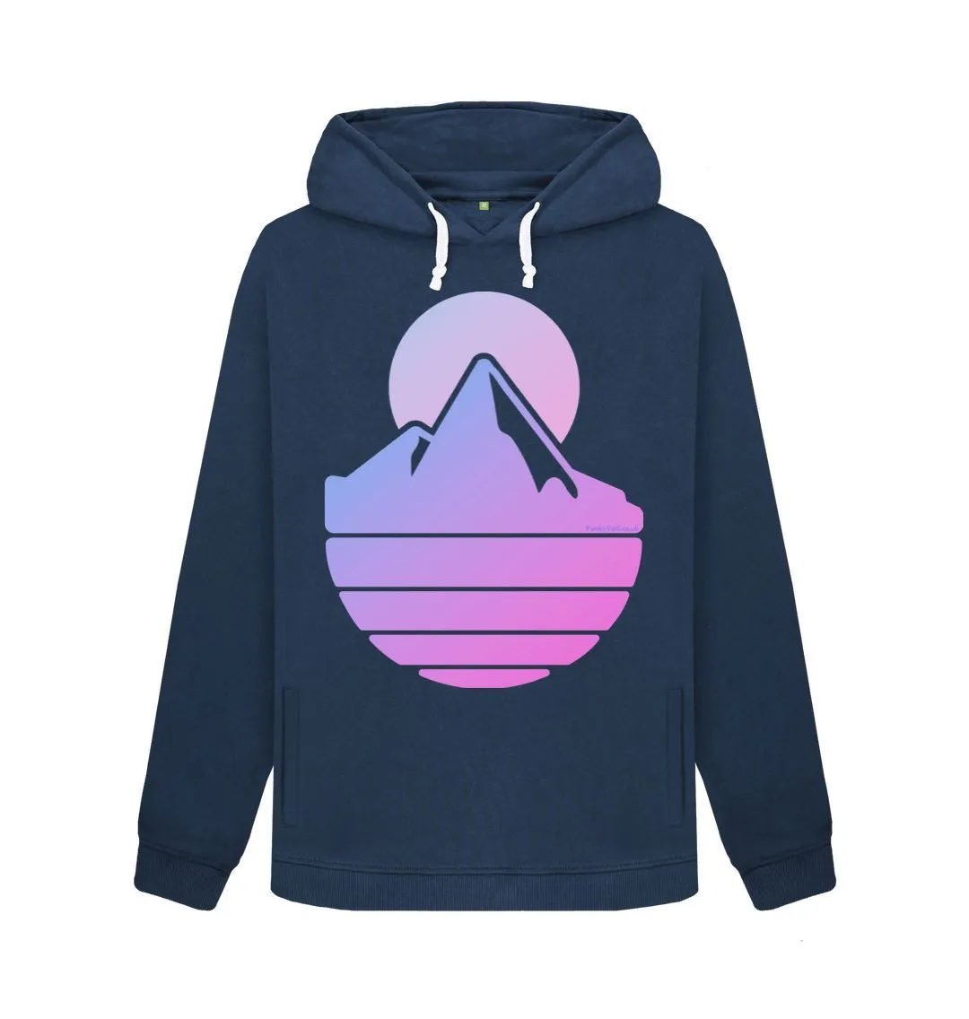 Women's Majestic Mountain Organic Pullover Hoodie