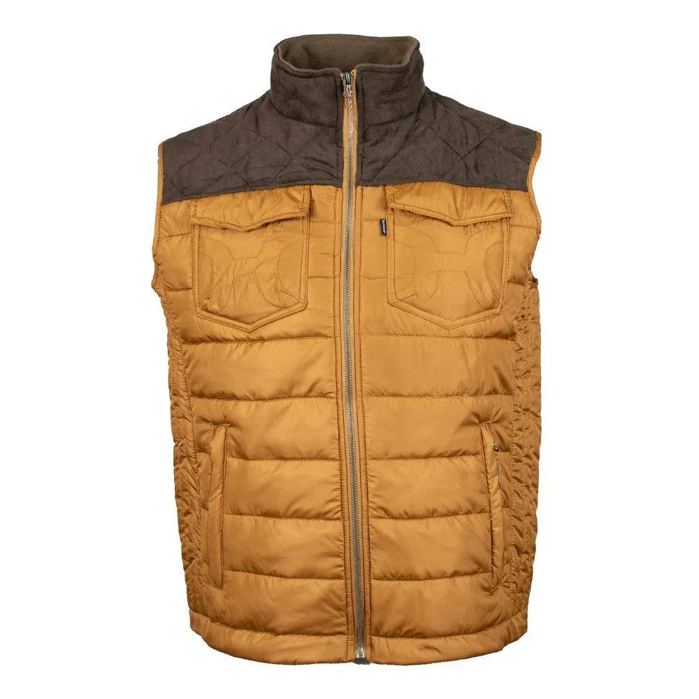 Youth "Hooey Packable Vest" Tan/Brown